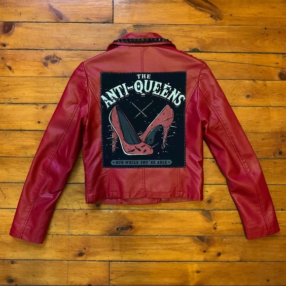 DIY Punk “The Anti-Queens” Toronto Battle Jacket - Picture 2 of 16